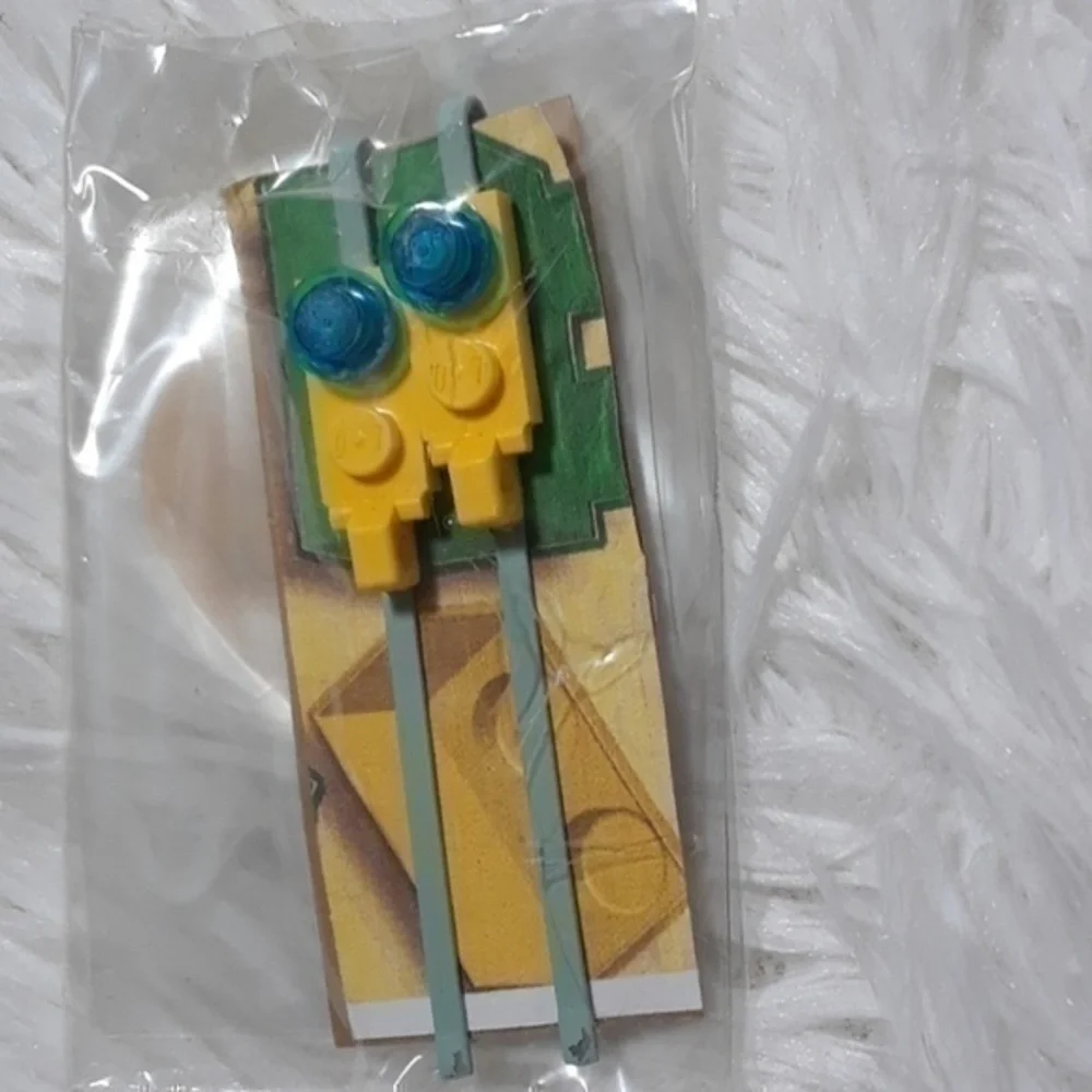 ☄Lego Mini Street Light Bricks Hair Pin Set